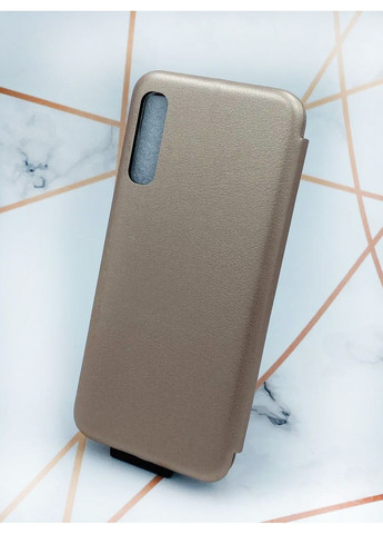 Чохол-книжка золотий з малюнком на Samsung Galaxy A50 (2019) A505/A30s Лабубу (принт 414) Creative (365435658)