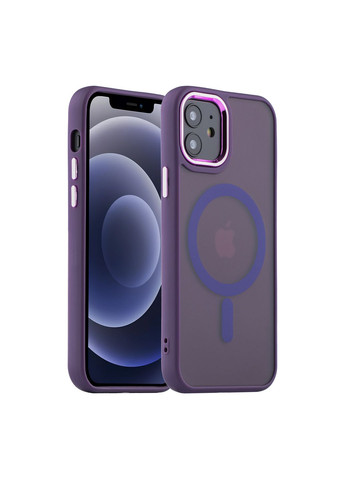 Чехол TPU+PC Space Magnetic Color with Magsafe для iPhone 12/12 Pro Цвет Dark Blue No Brand Apple iPhone 12 2020,Apple iPhone 12 Pro (336151488)