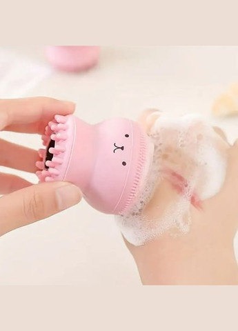 Щітка для очищення шкіри обличчя Pink No Brand (317350645)