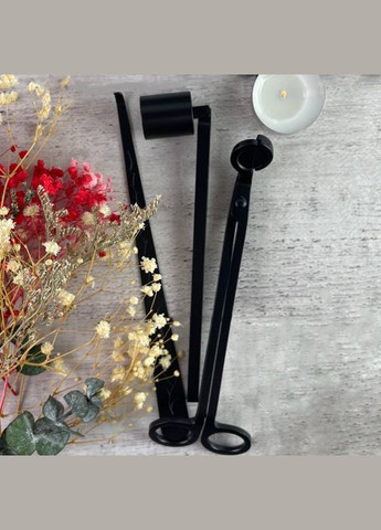 Набор аксессуаров для свечей (черный) No Brand (322347724)