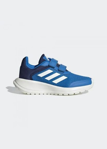Синие всесезон кроссовки kids tensaur run blue rush/core white/dark blue р.4/36/23.4см adidas