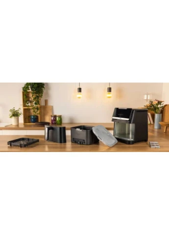 Мультипіч Easy Fry Silence EY8428E0 1800 Вт чорна Tefal (390670480)