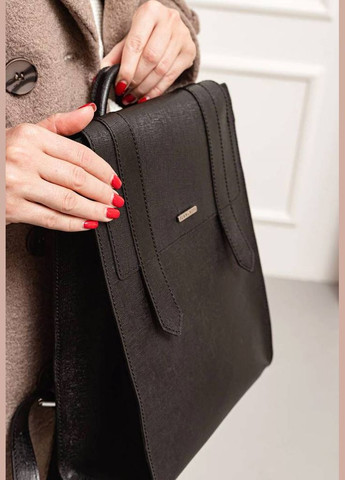 Женский кожаный черный рюкзак Blackwood (A-026507) BlankNote (330144343)