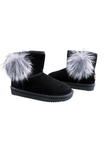 Зимові жіночі уггі - 36 (23,5 см) чорні ITTS 5683 (311504202)