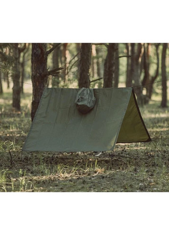 Армійський дощовик для військових, тактиний пончо водонепронекний, намет накидка військова Mil-Tec (361669246)