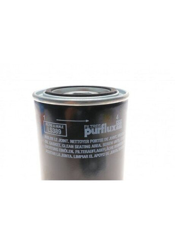 Фильтр масляный Fiat Ducato 3.0HDI 06 LS389 RU63 Purflux (345767289)