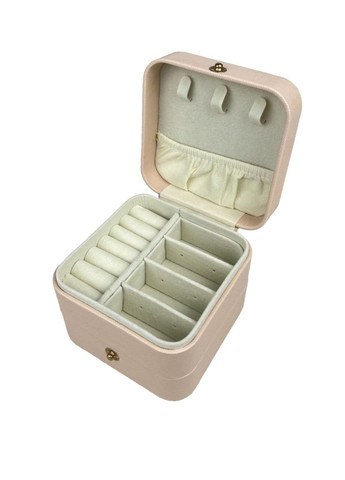 Ящик для украшений Mini Бежевая (ШДД-33-3) No Brand (371809827)