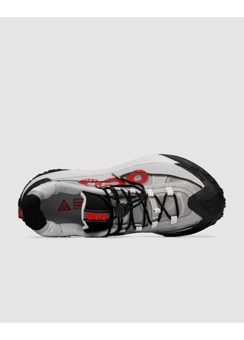 Сірі літні кросівки nike acg mountain fly 2 low grey/red найк асж маунс флай сірі No Brand