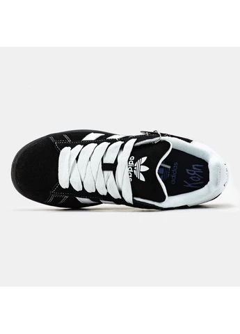 КРОССОВКИ ЖЕНСКИЕ ADIDAS CAMPUS X KORN BLACK АДИДАС КАМПУС ЧЕРНЫЕ No Brand чёрные демисезоны (391017261)
