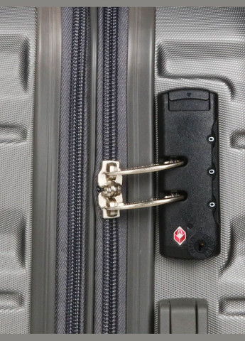 Валіза Франція середня M сіра 66х43х26(+5)см/75л/3.7кг/ 628 WORLDLINE (324802362)