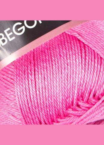 Пряжа Begonia, хлопок, 5001 темная роза, 50 гр YarnArt (340482560)