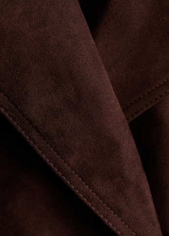 Темно-коричневое демисезонное Пальто H&M