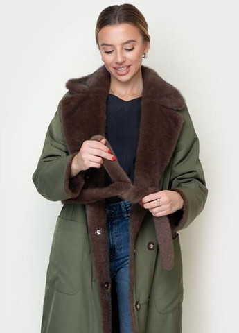 Экошуба 64-1384-110-SA Соболь/хаки 3-5-22028-9 / 145G-17 Samange (311669118)