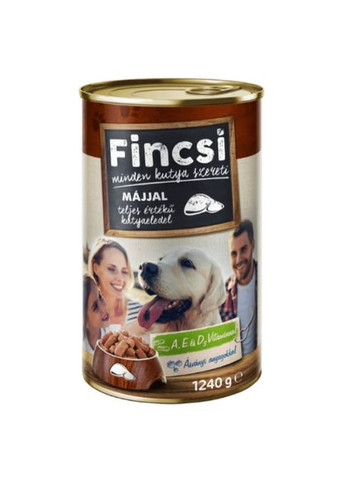 Печень, Консерва для собак, 1,24 кг Fincsi (289466072)
