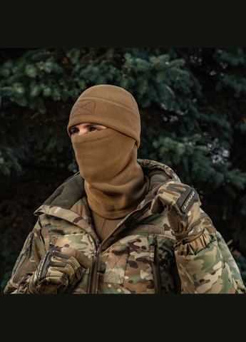 Шарф-труба Elite короткая с затяжкой флис (320г/м2) Coyote Brown M-TAC (315339342)