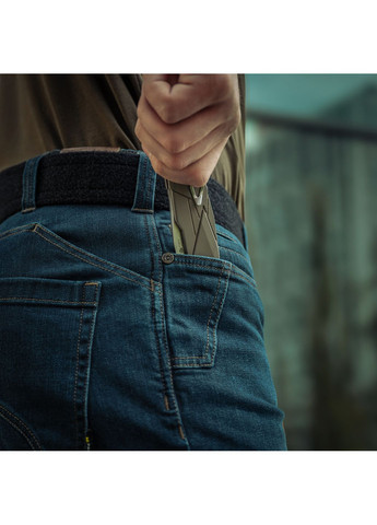 Комбинированные демисезонные джинсы tactical gen.i dark denim regular fit (36/32) M-TAC