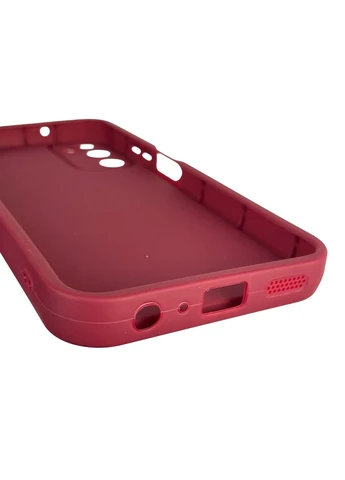 Чохол силіконовий оригінальний Soft Touch з 3D принтом мему сібу для Galaxy A05S (SM-A057) бордовий (Повний захист камери) Samsung (378971962)