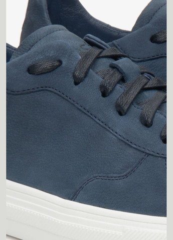 Синій кеди низькі, колір синій Estro