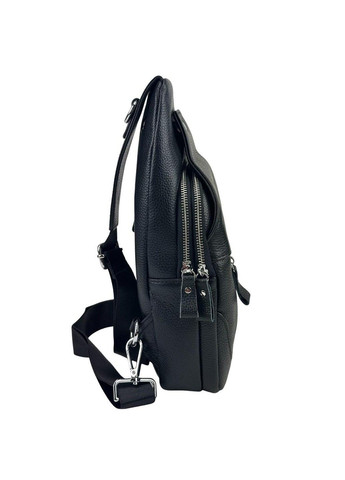 Кожаный черный слинг через плечо A25F-6809-1A Tiding Bag (315688298)