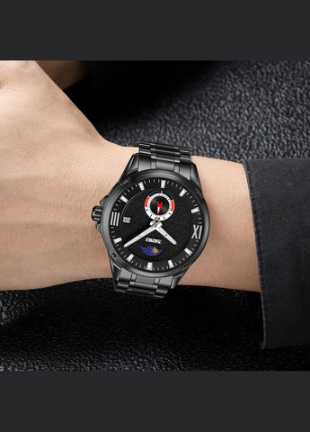 9326BKBK Black-Black кварцевый классический Skmei (323459429)