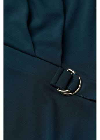 Темно-синя ділова сукня H&M однотонна
