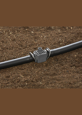 Соединитель T-образный для микронасадок Micro-Drip-System Quick & Easy для шлангов 13 мм, 5 шт (08331-29) Gardena (334848771)