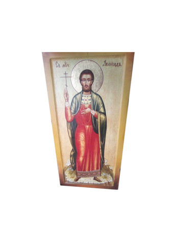 Ікона Святого мученика Леоніда Під замовлення Comshop (301537971)