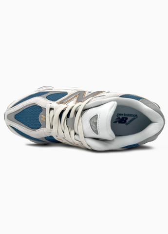 Кросівки жіночі і чоловічі New Balance 9060 Beige Blue | Нью Беланс 9060 бежеві No Brand бежеві демісезони (341089774)