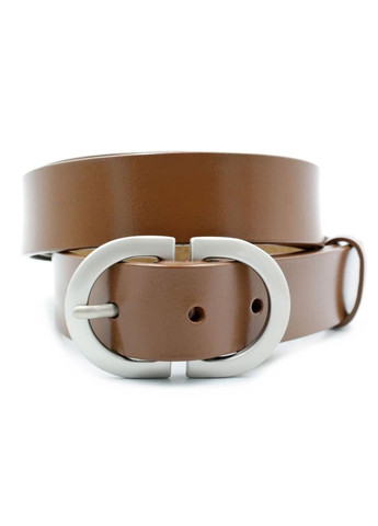 Жіночий шкіряний ремінь 2,8 х 100-115 см Чорний Weatro (340275259)