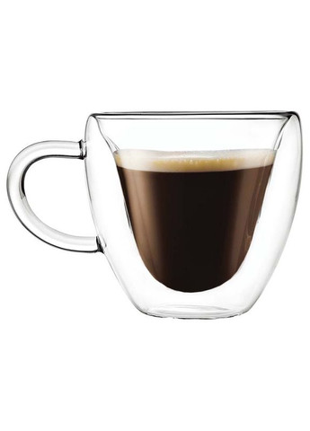 Набор чашек с двойным дном Сon Brio Сердце СB-8915-2 150 мл 2 шт Con Brio (348169062)