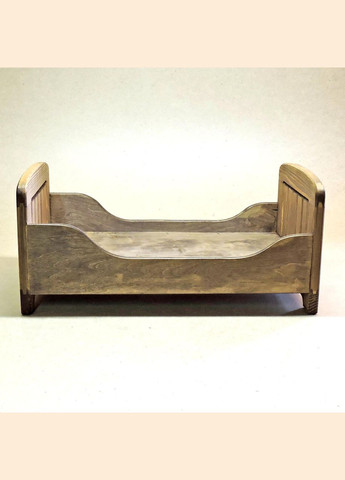 Кровать для кукол из дерева Эсмеральда капучино (КРТ-000403) No Brand (328605264)