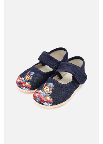 Синие тапочки домашние для мальчика цвет синий cb-00285309 Берегиня