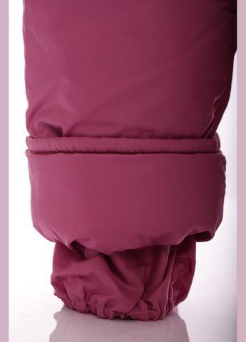 Рожевий зимній комбінезон на синтепоні для дівчинки класика галактика рожева 86 см (28133) BABYKROHA