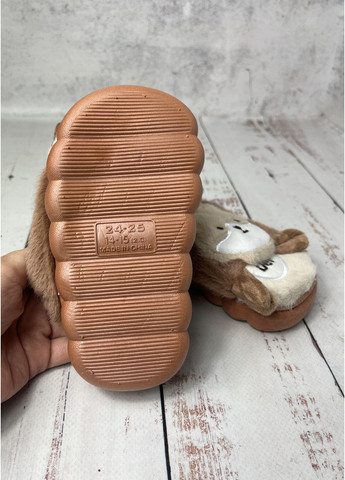 Капці домашні дитячі Fangre Коричневий (1220-1) Elmob (367928842)