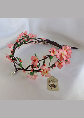 Заколка-автомат для волосся з ручним розписом "Пишні Півонії" No Brand (349842999)