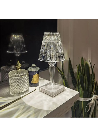 Настільна лампа Diamond Design Сучасний світлодіодний LED Light Touch USB Domotec (363832350)