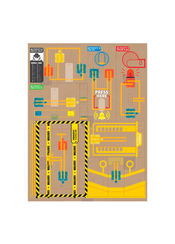 Набір для досліджень Паперові схеми Світло і звук (00-03429) 4M (339783556)