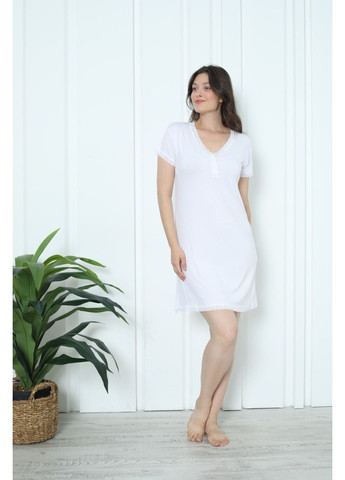 Женская сорочка-комбинация с однотонная Nicoletta (365720398)