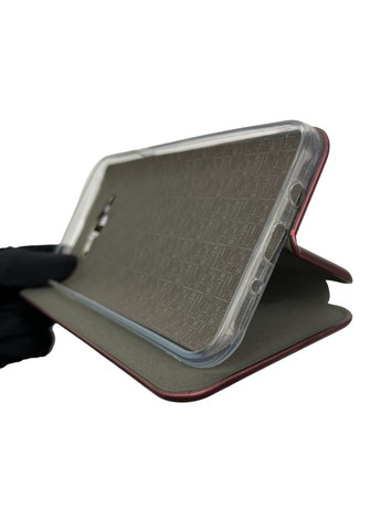 Чехол-книжка для Galaxy J7 Neo 2017 SM-J701 с подставкой на самсунг г7 нео 2017 г701 бордовая gd1 Samsung (366020989)