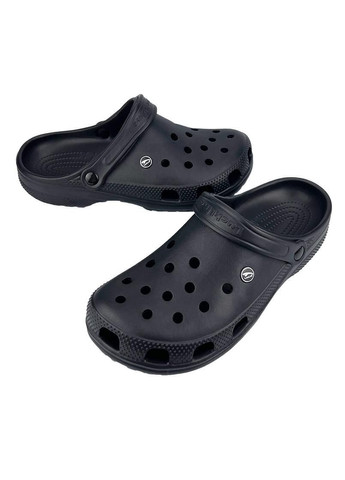 Кроксы сабо мужские батал черные 3001-461 Luck Line (329441008)