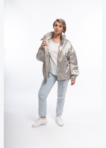 Бежевая демисезонная куртка бежевый демисезон повседневный Alberto Bini