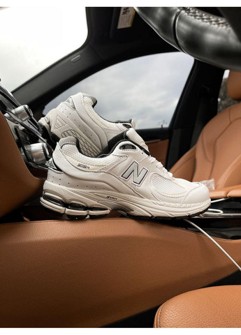 Бежевые демисезонные кроссовки мужские new balance 2002r beige v2 нью беланс 2002r No Brand