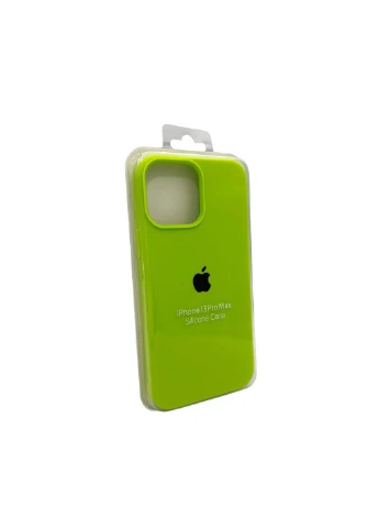 Чохол для смартфона Silicone Full Case AA Open Cam for Apple iPhone 13 Pro Max 24,Shiny Green Silicone Case (382475018)