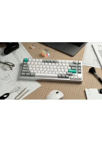 Клавіатура P1 Pro Super Brown RGB Wireless/Bluetooth/USB Space Silver (P1P-X3-UA) Lemokey P1 Pro Super Brown RGB Wireless/Bluetooth/USB Spac (377856604)