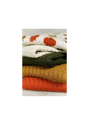 Плед Happy Fall Коса Охра 130х170 см (4823093447080) Прованс Happy Fall Kosa Охра 130х170 см (379099661)