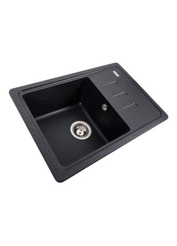 Гранитная мойка для кухни LIANA 6243 матовая Карбон Valeso (358059805)