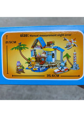 Дитячий конструктор Лабубу Labubu Villa 36003 фігурки 505 деталей Diy (365848200)