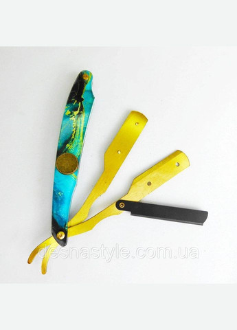 Небезпечна бритва перукарська Станок-Шаветка Чорний мармур під змінні леза No Brand (360560510)