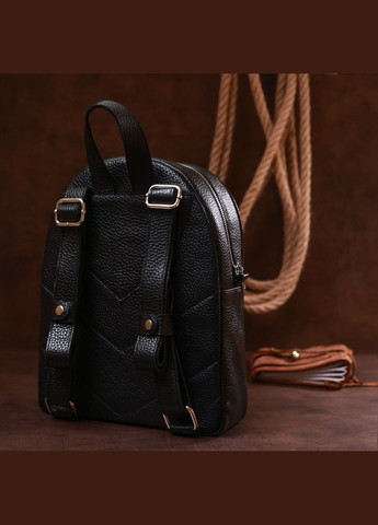 Компактний жіночий рюкзак з натуральної шкіри 16317 Shvigel (331911003)