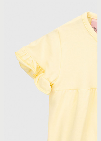 Желтый костюм (футболка+лосины) Baby Show